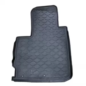 Car Mats 3D from Rubber suitable for Peugeot 4007 2008-2012 / Citroen C-Crosser 2008-2013 / Mitsubishi Outlander 2007-2012 ''Star Diamond'' 3 Pcs Black-image-6308690