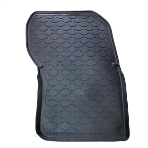 Car Mats 3D from Rubber suitable for Peugeot 4007 2008-2012 / Citroen C-Crosser 2008-2013 / Mitsubishi Outlander 2007-2012 ''Star Diamond'' 3 Pcs Black-image-6308691