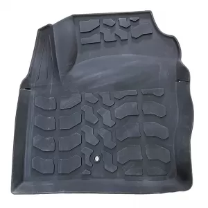 Car Mats 3D from Rubber suitable for Land Rover Freelander 2 2007-2014 ''Star Diamond'' 3 Pcs Black-image-6308730