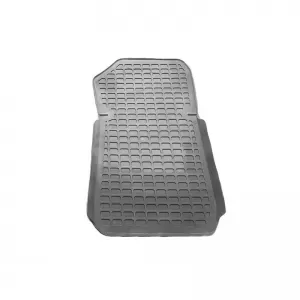Car Mats 3D from Rubber suitable for BMW 1 E81, E87 04-11 ''Star Diamond'' 4 Pcs Grey-image-6308755