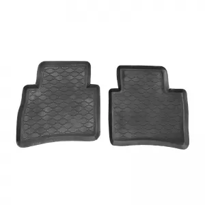 Car Mats 3D from Rubber suitable for Nissan Tiida / Versa 2006-2012 ''Star Diamond'' 4 Pcs Black-image-6308776