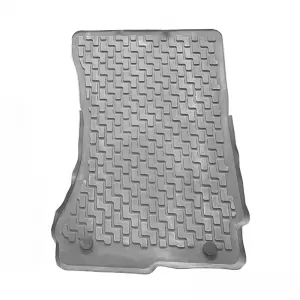 Car Mats 3D from Rubber suitable for Mercedes-Benz S-Class 05-13 W221 Long ''Star Diamond'' 5 Pcs Grey-image-6308931