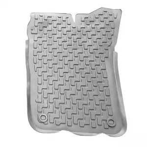Car Mats 3D from Rubber suitable for Skoda Fabia 2002- / 2007-2014 ''Star Diamond'' 4 Pcs Grey-image-6308945