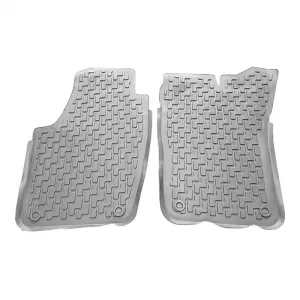 Car Mats 3D from Rubber suitable for Skoda Fabia 2002- / 2007-2014 ''Star Diamond'' 4 Pcs Grey-image-6308946