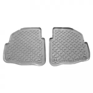 Car Mats 3D from Rubber suitable for Skoda Fabia 2002- / 2007-2014 ''Star Diamond'' 4 Pcs Grey-image-6308947