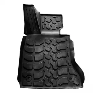 Car Mats 3D from Rubber suitable for BMW 7 F01 09-15 ''Star Diamond'' 5 Pcs Black-image-6308965