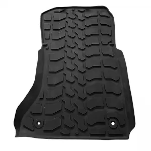 Car Mats 3D from Rubber suitable for BMW 7 F01 09-15 ''Star Diamond'' 5 Pcs Black-image-6308966