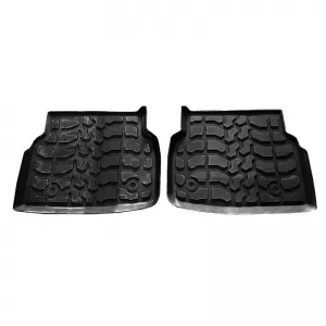 Car Mats 3D from Rubber suitable for BMW 7 F01 09-15 ''Star Diamond'' 5 Pcs Black-image-6308968