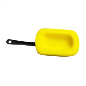 Sponge suitable for cleaning Yellow Guard 1106051 with plastic handle 33cm x 11cm x 12cm