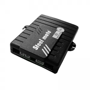 Parking System PDC with 2 Sensors 18mm Piano Black with LED Display Steel Mate PTS200F-image-6309023