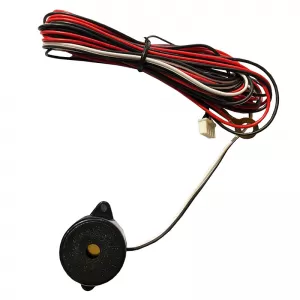 Parking System PDC with 2 Sensors 18mm Piano Black with Display Steel Mate 4386-image-6309038
