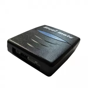 Parking System PDC with 2 Sensors 18mm Piano Black with Display Steel Mate 4386-image-6309041