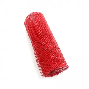 Bumper Mesh Universal Aluminium 120x20cm Red 1 Pc-image-6309085