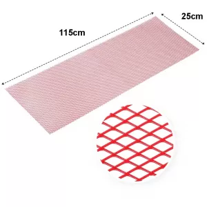 Bumper Mesh Universal Aluminium 120x20cm Red 1 Pc-image-6309090