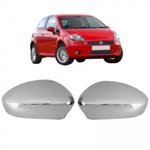 image-50-Mirror Covers Chrome suitable for Fiat Grande Punto 2005-2012 2 Pieces