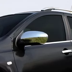 Mirror Covers suitable for Nissan Qashqai 2008-2013 Chrome 2 Pieces-image-6309193
