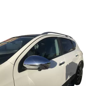 Mirror Covers suitable for Nissan Qashqai 2008-2013 Chrome 2 Pieces-image-6309195