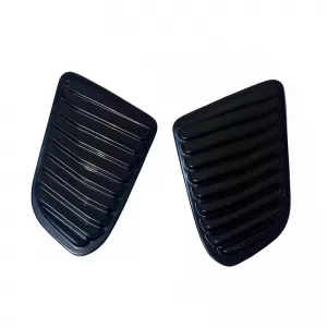 Rear Quarter Glass Cover suitable for Dacia Duster 2018+ Black Color 