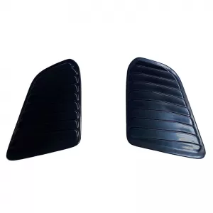 Rear Quarter Glass Cover suitable for Dacia Duster 2018+ Black Color 