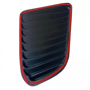 Rear Quarter Glass Cover suitable for Dacia Duster 2018+ Black Color 