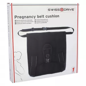 Car Safety Seat belt suitable for Pregnant Women ''Swiss Drive'' Alcantara RK19021-image-6309272