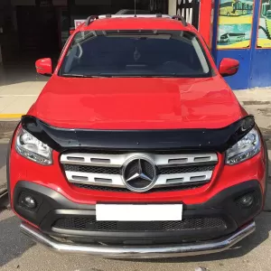 Hood Deflector suitable for Mercedes-Benz X-Class W470 2017+ Black Color-image-6309366