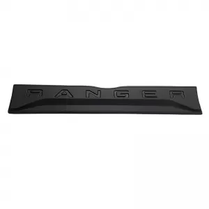 Rear Truck Door Protector suitable for Ford Ranger 2015+ From Abs Plastic Black-image-6309376