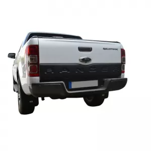 Rear Truck Door Protector suitable for Ford Ranger 2015+ From Abs Plastic Black-image-6309379