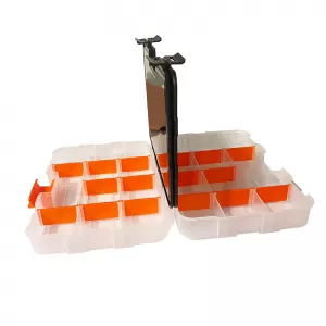 Tool Compartment Organiser Adjustable Transparent 22.4x16.4x6cm Tactix 320042-image-6309490