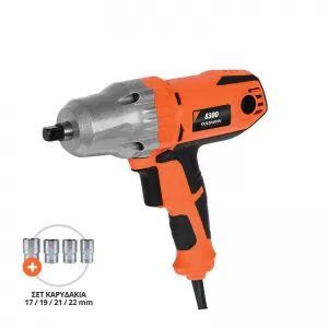 image-68-Cheie cu impact 450W 17 / 19 / 21 / 22 mm Krausmann 8300
