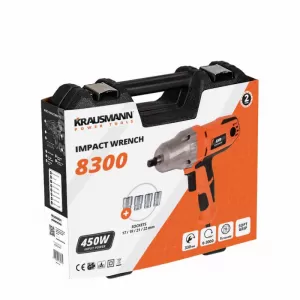 Impact Wrench 450W 17 / 19 / 21 / 22 mm Krausmann 8300