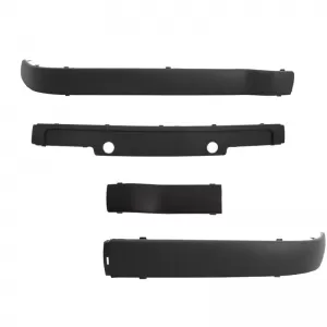 Front Bumper Trim suitable for BMW 3 E36 90-98 M3 Set 4 Pcs Plastic-image-6309564