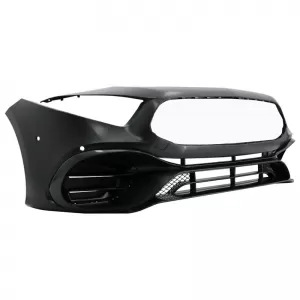 Front Bumper suitable for Mercedes-Benz A-Class W177 Hatchback / V177 Sedan 18+ A Design A45s Look-image-6309620
