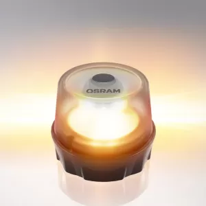 Revolving Warning Light Magnetic Osram LEDguardian Road Flare Signal 3.7Volt 2000K 90.6 x 72.6 mm Orange LEDSL104-image-6309688