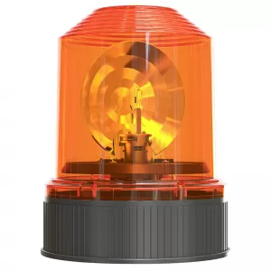 Revolving Warning Light Osram Beacon Light H1 24Volt 2200K 150 x 193 mm Orange RΒL101-image-6309734