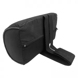 Neck Cushion suitable for Car Seat 21.5x8x12cm Black 1 Piece-image-6309801