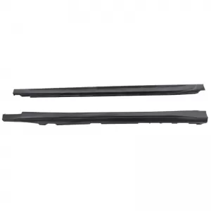 Side Skirts suitable for Mercedes-Benz A-Class W177 19+ Hatchback A Design Line Look From Abs Plastic 2 pcs-image-6309838