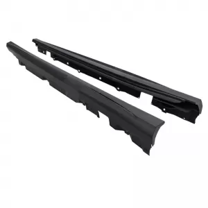 Side Skirts suitable for Mercedes-Benz A-Class W177 19+ Hatchback A Design Line Look From Abs Plastic 2 pcs-image-6309839