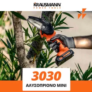 Cordless Chainsaw Mini 21Volt Krausmann 3030-image-6309864