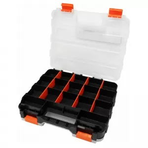 Tool Compartment Organiser Adjustable Transparent 32x26x8cm Tactix 320028-image-6309882