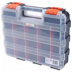 Tool Compartment Organiser Adjustable Transparent 32x26x8cm Tactix 320028-image-6309883
