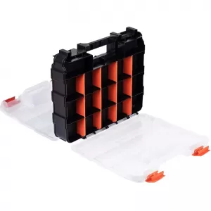 Tool Compartment Organiser Adjustable Transparent 32x26x8cm Tactix 320028-image-6309884