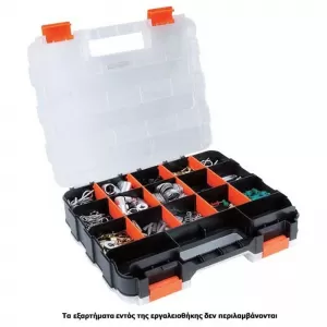Tool Compartment Organiser Adjustable Transparent 32x26x8cm Tactix 320028-image-6309885