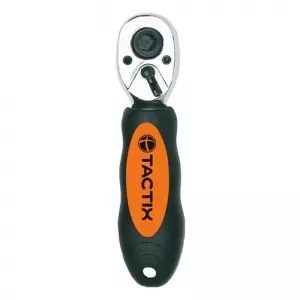 Double Face Mini Ratchet 1/4" / 3/8" With 72 Blades Tactix 900060