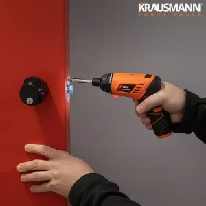 Akku-Schraubendreher mit LED-Taschenlampe 3.6V Krausmann 7010-image-6309912