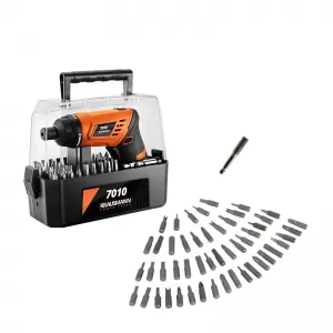 Akku-Schraubendreher mit LED-Taschenlampe 3.6V Krausmann 7010-image-6309915