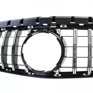 Front Grille suitable for Mercedes-Benz B-Class W246 14-18 GT A Design Panamericana Look Black/Chrome 1 Pc-image-6310113