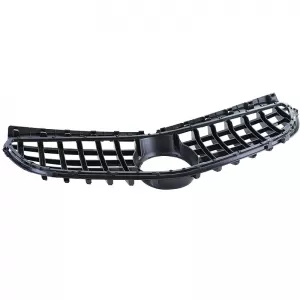 Front Grille suitable for Mercedes-Benz B-Class W246 14-18 GT A Design Panamericana Look Black/Chrome 1 Pc-image-6310114