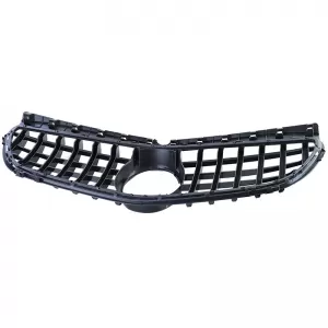 Front Grille suitable for Mercedes-Benz B-Class W246 14-18 GT A Design Panamericana Look Black/Chrome 1 Pc-image-6310115