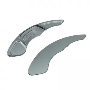 Paddles Shift Aluminium suitable for VW Golf VII (7) 13-17 / VW Tiguan 17+ Silver 2 Pieces-image-6310147
